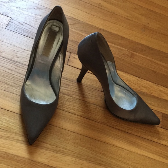 Michael Kors Shoes - Michael Kors Pewter Heels